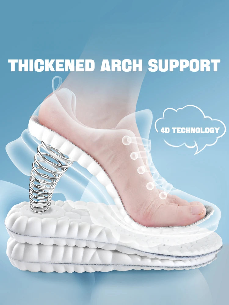 4D Comfort Insoles — 3-Pack Bundle (Best Value)